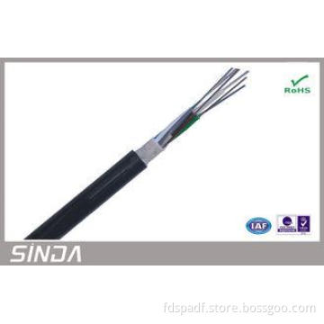 24 Core / Non metal Outdoor Fiber Optic Cable Multi mode FR